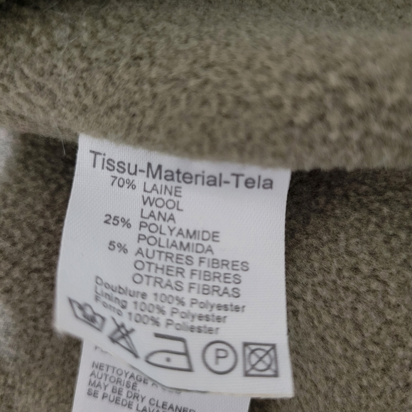 Made in France Wool coat toddler (boy or girl) - 18m - Picture 7 of 7